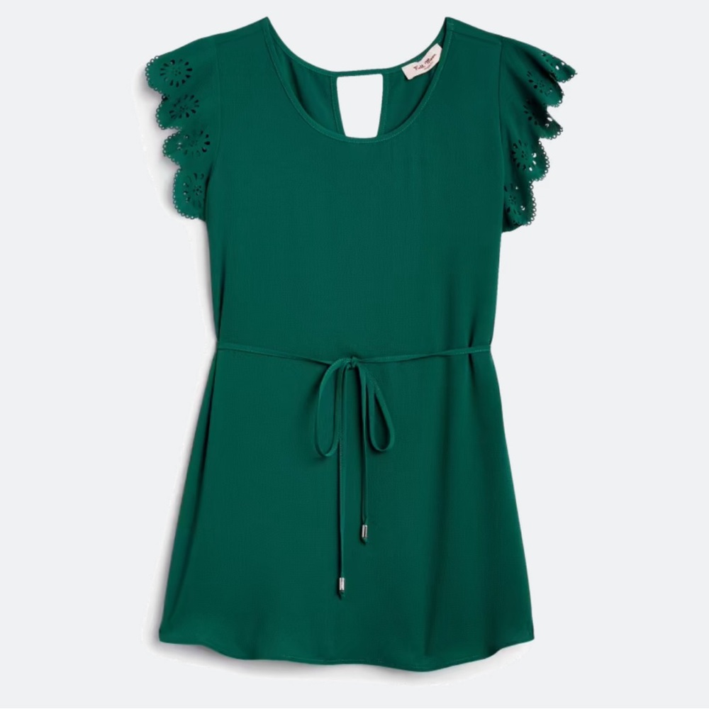 FULL MOON Cheryl Maternity Tie Front Blouse
